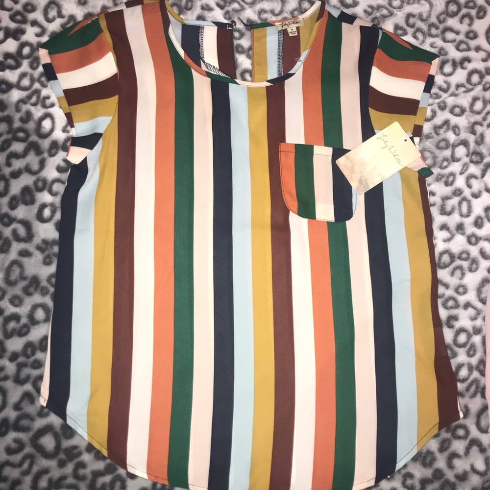Multiple color blouse